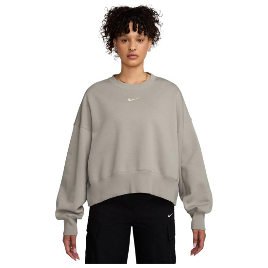 Nike Γυναικείο φούτερ Sportswear Phoenix Fleece Oversized Crew-Neck Sweatshirt